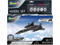 Revell - Lockheed SR-71 Blackbird easy-click-system mudeli komplekt, 1/110, 63652