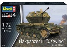 Revell - Flakpanzer III"Ostwind" (3,7 cm Flak 43), 1/72, 03286