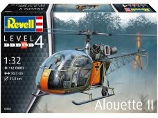 Revell - Aerospatiale Alouette II, 1/32, 03804 Revell - Aerospatiale Alouette II, 1/32, 03804