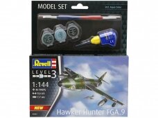Revell - Hawker Hunter FGA.9 Dovanų Komplektas, 1/144, 63833