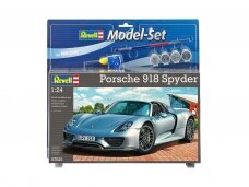 Revell - Porsche 918 Spyder dovanų komplektas, 1/24, 67026