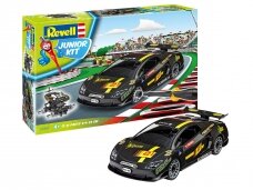 Revell - JUNIOR KIT Racing Car, black, 1/20, 00809