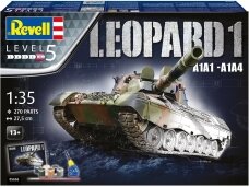 Revell - Leopard 1A1A1/A1A4 подарочный набор, 1/35, 05656