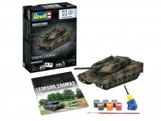 Revell - 70 Years Bundeswehr: Leopard 2A6MA2"Exclusive Edition mudeli komplekt, 1/35, 05631 Revell - 70 Years Bundeswehr: Leopard 2A6MA2"Exclusive Edition mudeli komplekt, 1/35, 05631