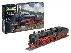 Revell - S3/6 BR18 express locomotive with tender, 1/87, 02168