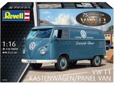 Revell - Volkswagen T1 Panel Van - 75 Years of the VW T1, 1/16, 07742 Revell - Volkswagen T1 Panel Van - 75 Years of the VW T1, 1/16, 07742
