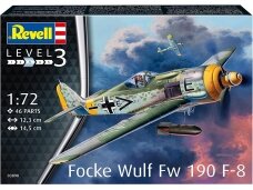 Revell - Focke Wulf Fw190 F-8, 1/72, 03898 Revell - Focke Wulf Fw190 F-8, 1/72, 03898
