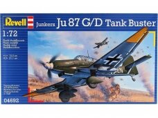 Revell - Junkers Ju87 G/D Tank Buster, 1/72, 04692