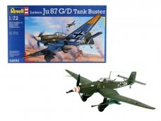 Revell - Junkers Ju87 G/D Tank Buster, 1/72, 04692