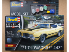 Revell - '71 Oldsmobile 442 Coupé dovanų komplektas, 1/25, 67695