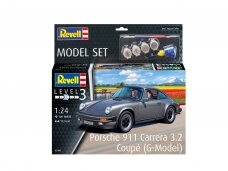 Revell - Porsche 911 Carrera 3.2 Coupé (G-Model) dovanų komplektas, 1/24, 67688