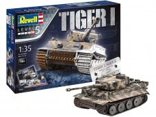 Revell - Tiger I Tiger Ausf.E 75th Anniversary dovanų komplektas, 1/35, 05790