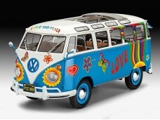 Revell - VW T1 Samba Bus Flower Power, 1/24, 07050