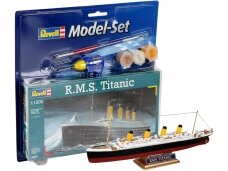 Revell - R.M.S. Titanic dovanų komplektas, 1/1200, 65804