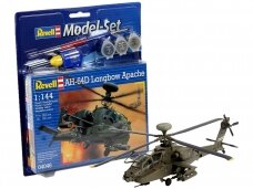 Revell - Boeing AH-64D Longbow Apache dovanų komplektas, 1/144, 64046
