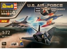 Revell - US Air Force 75th Anniversary dovanų komplektas, 1/72, 05670