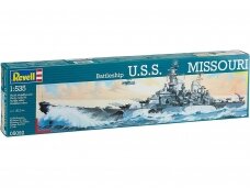 Revell - Battleship U.S.S. Missouri, 1/535, 05092