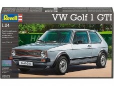 Revell - Volkswagen VW Golf 1 GTI, 1/24, 07072