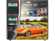 Revell - Opel GT dovanų komplektas, 1/32, 67680