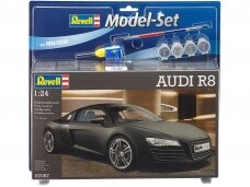Revell - Audi R8 dovanų komplektas, 1/24, 67057