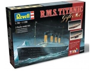 Revell - R.M.S. Titanic Gift set, 1/1200 and 1/700, 05727