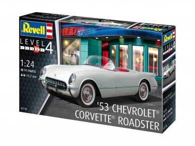 Revell - 1953 Corvette Roadster, 1/24, 07718 1