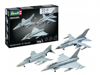 Revell - 70 Years Bundeswehr: Aircraft dovanų komplektas, 1/72, 05627 Revell - 70 Years Bundeswehr: Aircraft dovanų komplektas, 1/72, 05627