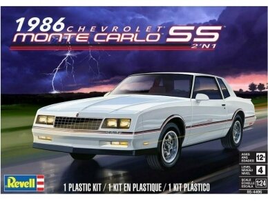 Revell - `86 Chevy® Monte Carlo™ SS™ 2’n 1, 1/24, 14496