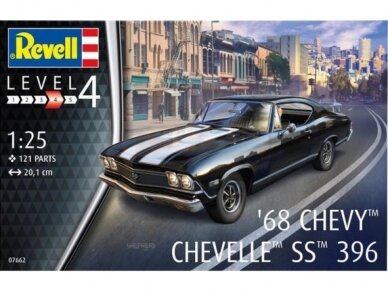 Revell - 1968 Chevy Chevelle, 1/25, 07662