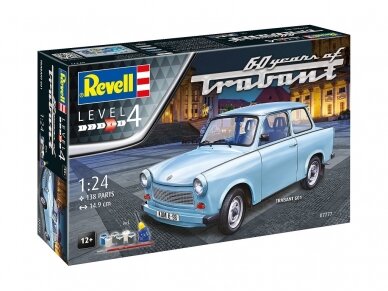 Revell - Trabant 601S "60 Jahre" Gift set, 1/24, 07777 1