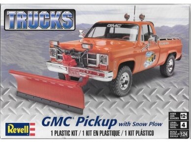 Revell - GMC Pickup w/ Snow Plow, 1/24, 17222 1