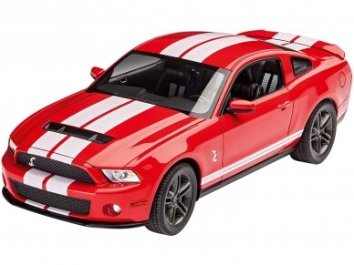 Revell - 2010 Ford Shelby GT 500 Model Set, 1/25, 67044 2