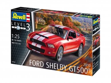 Revell - 2010 Ford Shelby GT 500, 1/25, 07044