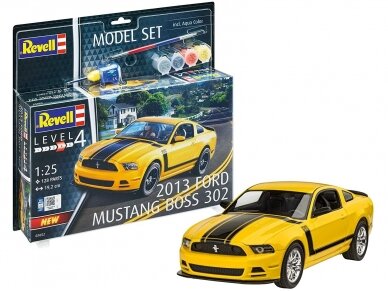 Revell - 2013 Ford Mustang Boss 302 Model Set, 1/25, 67652