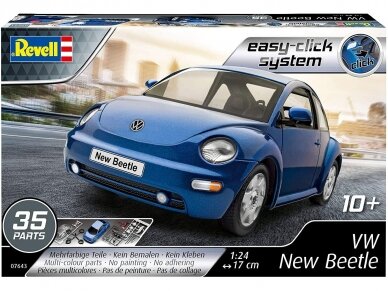 Revell - VW New Beetle (easy-click), 1/24, 07643