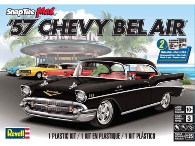 Revell - 1957 Chevy Bel Air (easy-click), 1/25, 11529