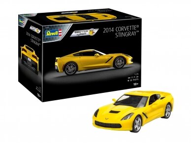 Revell - 2014 Corvette Stingray (easy-click), 1/25, 07825