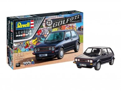 Revell - 35 Years VW Golf 1 GTI Pirelli Model Set, 1/24, 05694