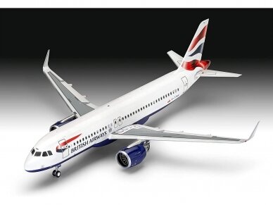 Revell - Airbus A320 neo British Airways dovanų komplektas, 1/144, 63840 2