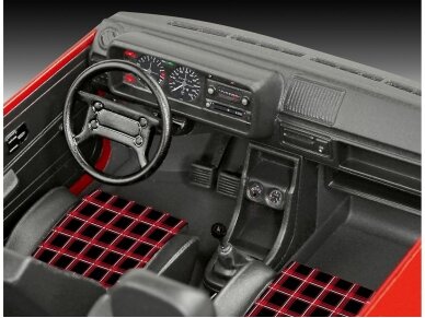 Revell - 50 Years Volkswagen Golf 1 GTI dovanų komplektas, 1/24, 05623 4 Revell - 50 Years Volkswagen Golf 1 GTI dovanų komplektas, 1/24, 05623 4