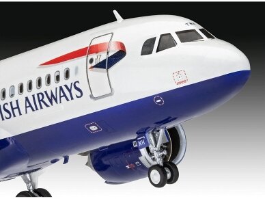 Revell - Airbus A320 neo British Airways dovanų komplektas, 1/144, 63840 3