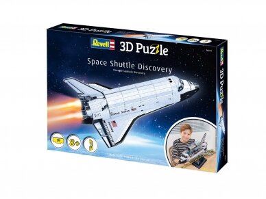 Revell - 3D Dėlionė Space Shuttle Discovery, 00251 1