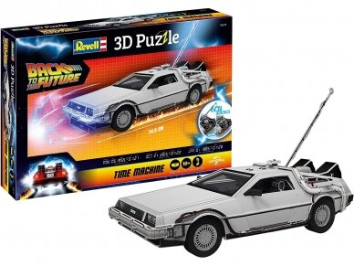 Revell - 3D Puzzle Time Machine - Back to the Future, 00221