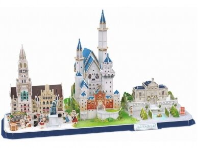 Revell - 3D Puzzle Bavarian Skyline, 00143 1