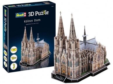 Revell - 3D Puzzle Cologne Cathedral, 00203