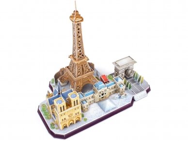 Revell - 3D Dėlionė Paris Skyline, 00141 1