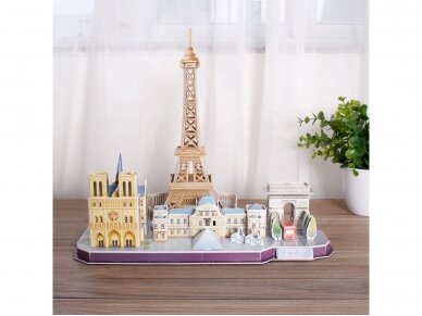 Revell - 3D Dėlionė Paris Skyline, 00141 2