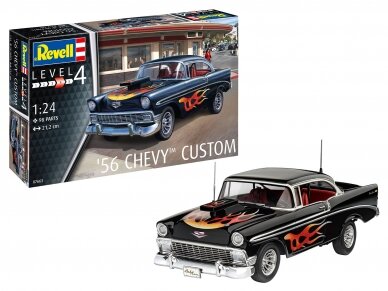 Revell - '56 Chevy Customs, 1/24, 07663 1