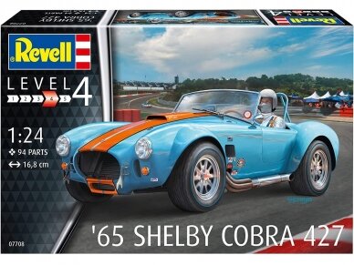 Revell - ’65 Shelby Cobra 427, 1/24, 07708 1