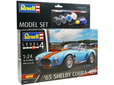 Revell - '65 Shelby Cobra 427 Model Set, 1/24, 67708 1